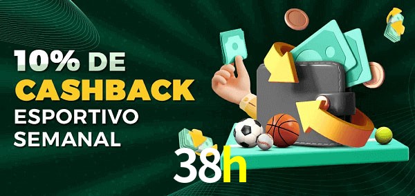 10% de bônus de cashback na 38h